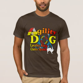 Camiseta Cavalier_King_Charles_Spaniel_Agilidade