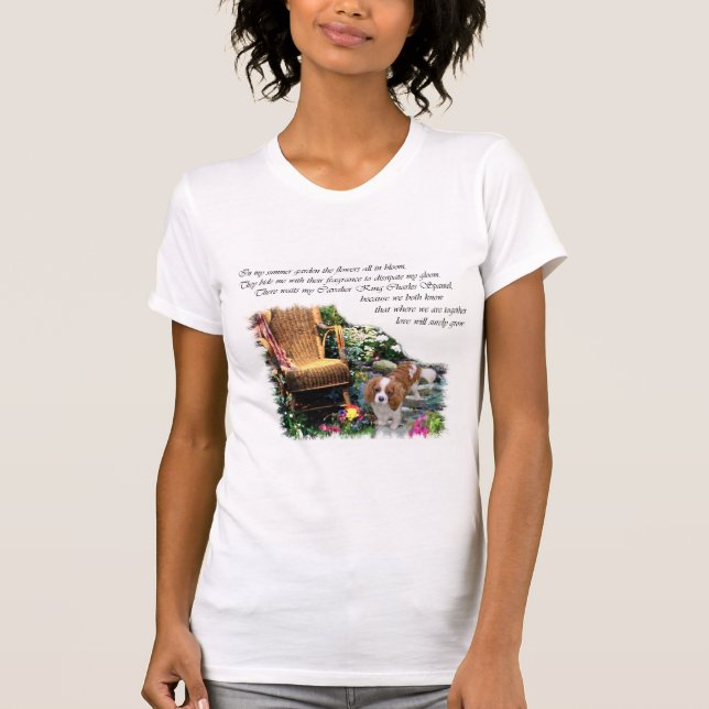 Camiseta Cavalier King Charles Spaniel Art (Frente)
