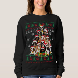Camiseta Cavalier King Charles Spaniel Árvore de Natal Ugly