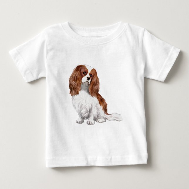 Camiseta Cavalier King Charles Spaniel (Blenheim A) (Frente)
