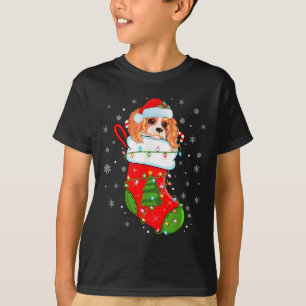 Camiseta Cavalier King Charles Spaniel Cachorro De Natal