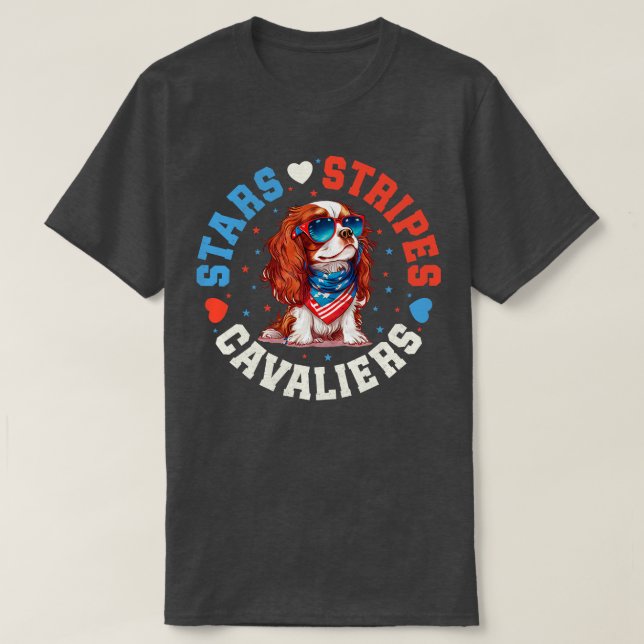 Camiseta Cavalier King Charles Spaniel Dog (Frente do Design)