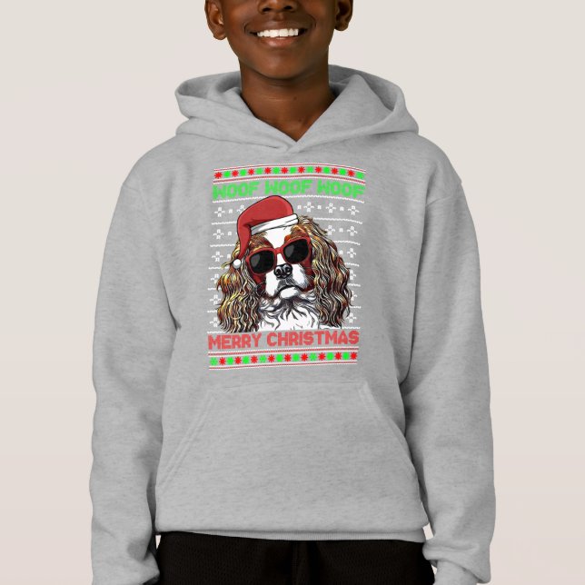 Camiseta Cavalier King Charles Spaniel Dog Feliz Chris (Frente)