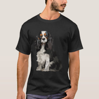 Camiseta Cavalier King Charles Spaniel Gifts Dog Pop Art Fo