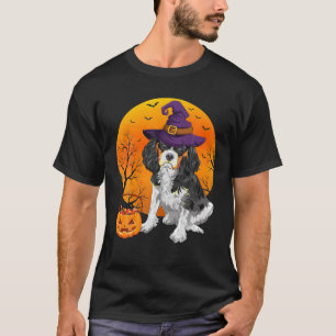 Camiseta Cavalier King Charles Spaniel Halloween Withat