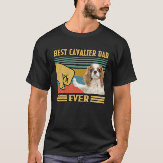 Camiseta Cavalier King Charles Spaniel Melhor Pai De Cachor
