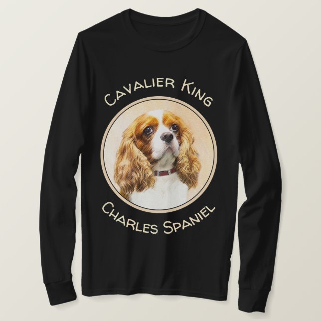 Camiseta Cavalier King Charles Spaniel Original (Frente do Design)