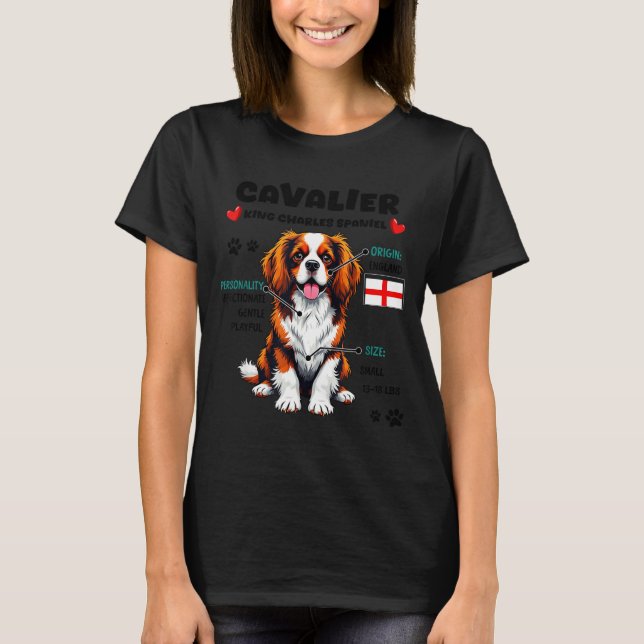 Camiseta Cavalier King Charles Spaniel Owner Funny Dog Love (Frente)