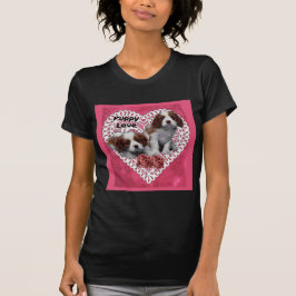 Camiseta Cavalier King Charles Spaniel Puppy Love