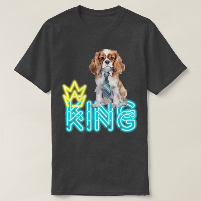Camiseta Cavalier King Charles Spaniels 4 (Frente do Design)