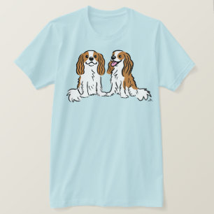 Camiseta Cavalier King Charles Spaniels Cute Dogs