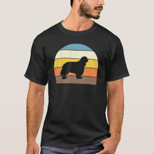 Camiseta Cavalier King Charles Spaniels Legal Retro Pôr-do-