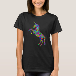 Camiseta Cavalo Abstrato Cromático Aquarela Arte Cavalgada