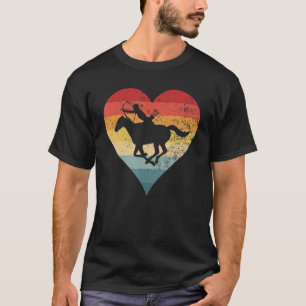 Camiseta Cavalo Adorável, Arrebatador, Cavalo Colorido Mont