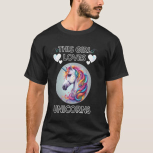 Camiseta Cavalo Alado Colorido Unicórnio Mágico