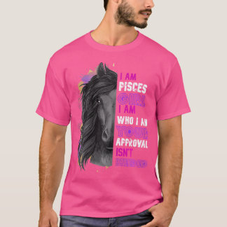 Camiseta Cavalo Amo Peixes Menina Adora Cavalos Andando E