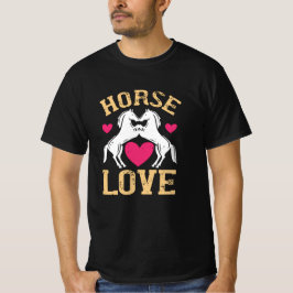 Camiseta Cavalo - Amor a Cavalo