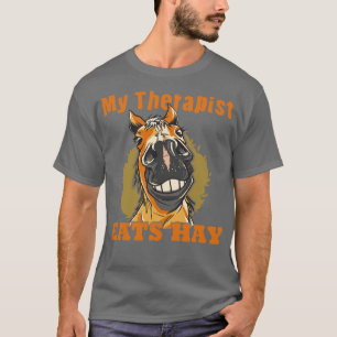 Camiseta Cavalo Andando Cavalo Sobrevoando Garota Meu Terap