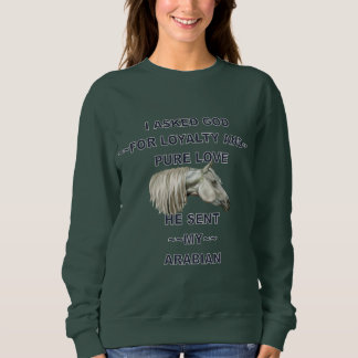 Camiseta Cavalo Árabe da cinza
