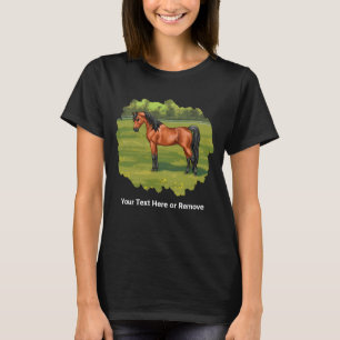 Camiseta Cavalo Árabe Egípcio de Blood Bay