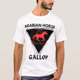 Camiseta Cavalo Árabe Estalão Equestre