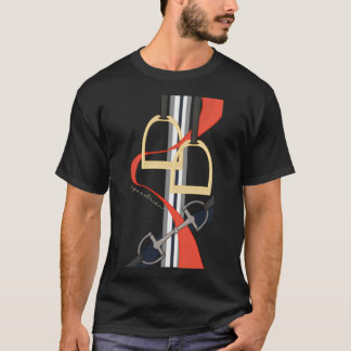 Camiseta cavalo arábico de cavalaria de luxo