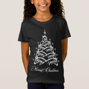 Camiseta Cavalo Árvore de Natal Cavalo Cavaleiro Cavaleiro