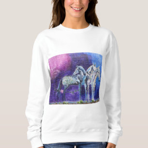 Camiseta Cavalo azul