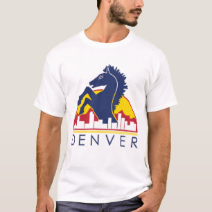 Camiseta Cavalo azul Denver