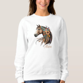 Camiseta Cavalo Baio Bonito com Nome