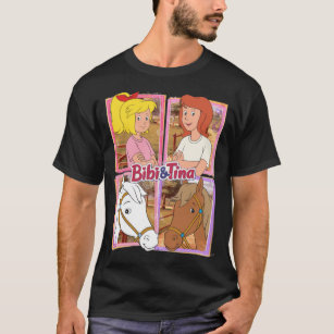 Camiseta Cavalo Bibi e Tina com Amadeus e amadeus betti