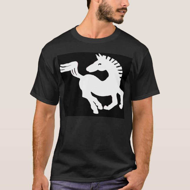 Camiseta Cavalo branco (Frente)