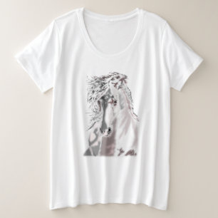 Camiseta Cavalo Branco