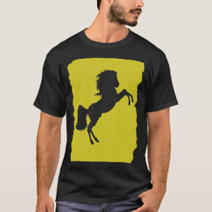 Camiseta cavalo cavaleiro bibi e tina