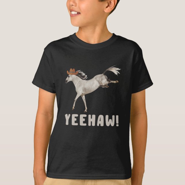 Camiseta Cavalo Cavalo Adormecido Engraçado Dizendo (Frente)