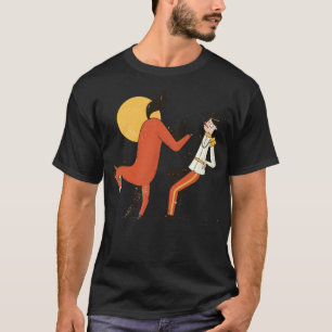 Camiseta Cavalo chutando cavalo príncipe chuta cavalo engra