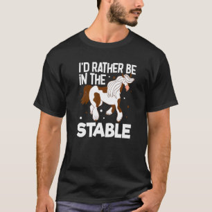 Camiseta Cavalo Clydesdale da Escócia para Cavaleiro de Equ