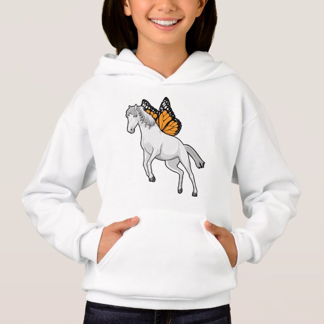 Camiseta Cavalo com borboleta (Frente)