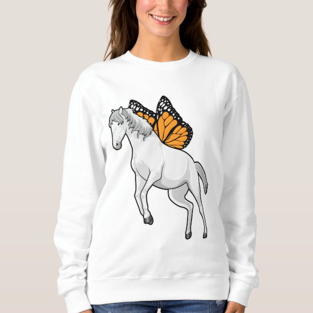 Camiseta Cavalo com borboleta (Frente)