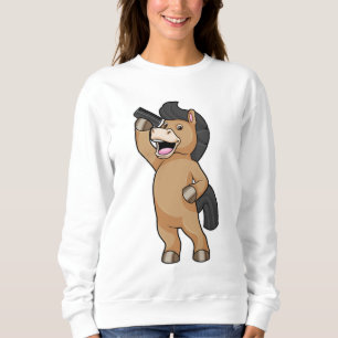 Camiseta Cavalo com cabeleireiro com Comb