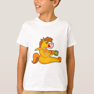 Camiseta Cavalo com Cenoura