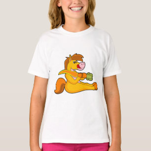 Camiseta Cavalo com Cenoura