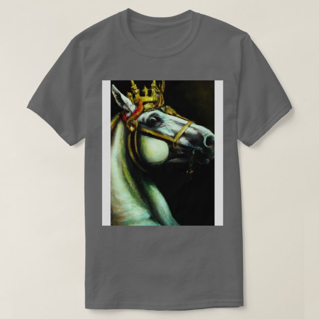 Camiseta Cavalo com Coroa 2 (Frente do Design)