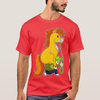 Camiseta Cavalo com Garoto