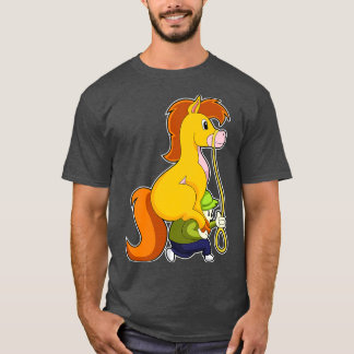 Camiseta Cavalo com Garoto