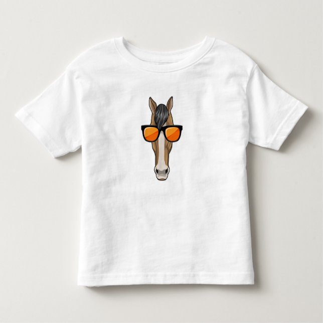 Camiseta Cavalo com Óculos de Sol (Frente)