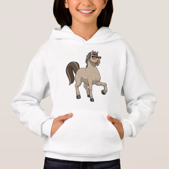 Camiseta Cavalo com óculos de sol (Frente)