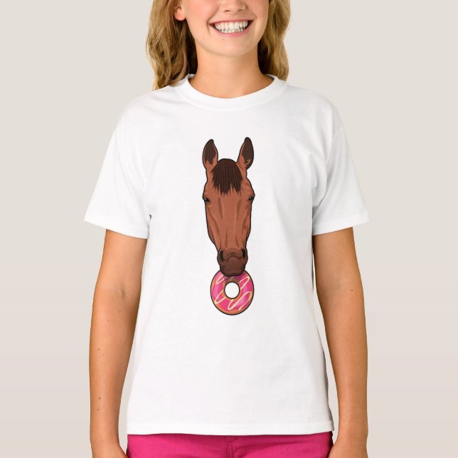 Camiseta Cavalo com Rosquinha (Frente)