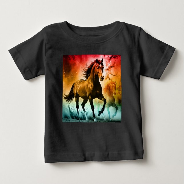 Camiseta Cavalo correndo  (Frente)