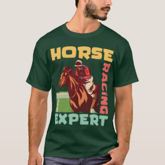 Camiseta Cavalo Corrida Epert Horseback Cavalo Ride Cavalo